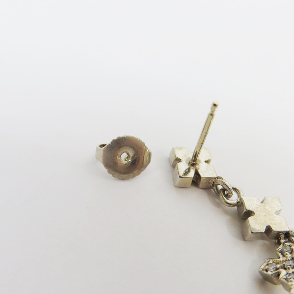 実際に弊社で買取させて頂いたLoree Rodkin/ローリーロドキン プリンセス クロス ピアスの画像 3枚目