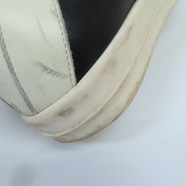実際に弊社で買取させて頂いたRICK OWENS/リックオウエンス GEOBASKET ジオバスケット ハイカットスニーカー/43の画像 8枚目