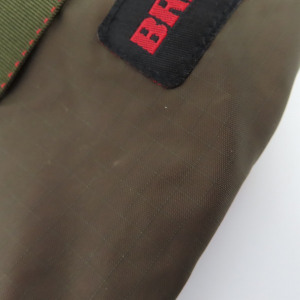 実際に弊社で買取させて頂いたBRIEFING/ブリーフィング SACOCHE S SL PACKABLE/サコッシュ S SL パッカブル ショルダーバッグ BRM182201の画像 8枚目