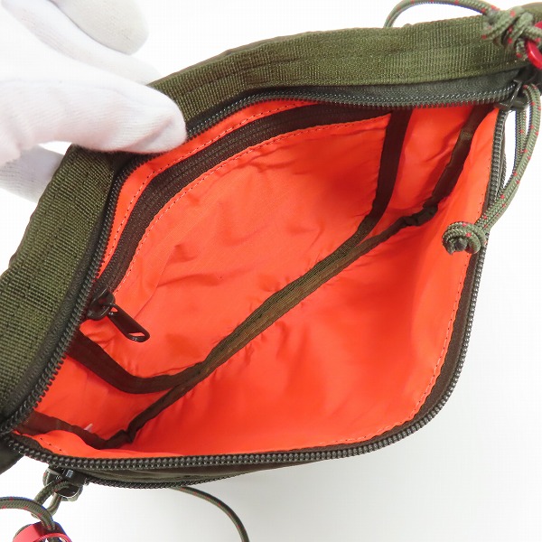 実際に弊社で買取させて頂いたBRIEFING/ブリーフィング SACOCHE S SL PACKABLE/サコッシュ S SL パッカブル ショルダーバッグ BRM182201の画像 4枚目