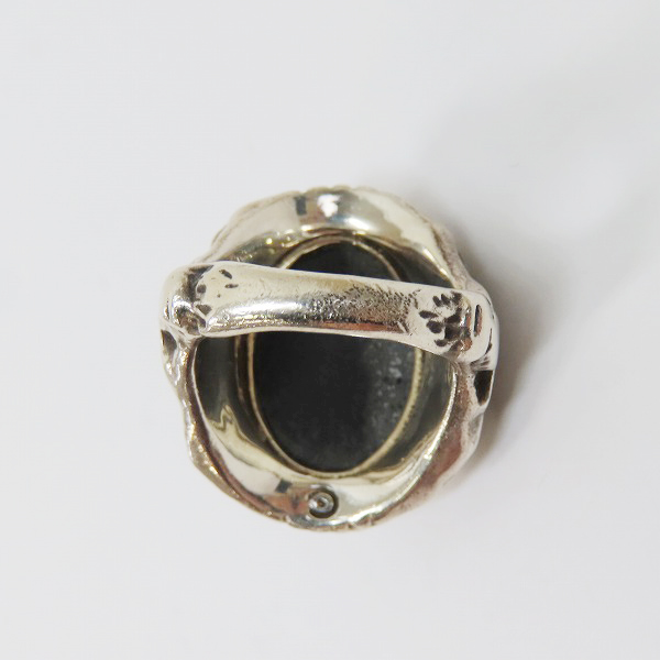 実際に弊社で買取させて頂いた【カスタム】ALEX STREETER/アレックスストリーター エンジェルハートリング アバロンシェルwアクアマリン 17号の画像 3枚目