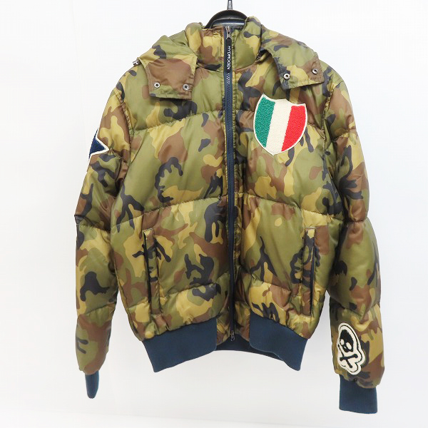 実際に弊社で買取させて頂いたHYDROGEN BRONZAJI/ハイドロゲン ブロンザージ カモフラ柄 フード付き ジャケット/M