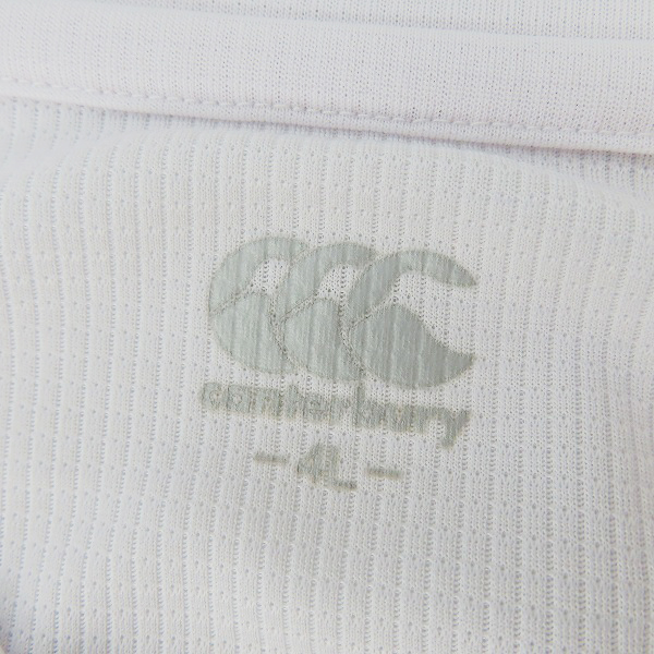 実際に弊社で買取させて頂いたCANTERBURY/カンタベリー ジャパン プラクティス スリーブレス シャツ/RG39506JB/4Lの画像 2枚目