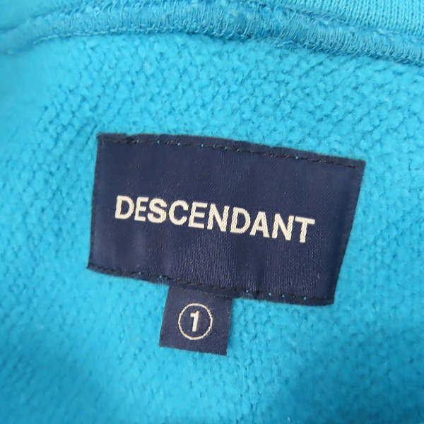 実際に弊社で買取させて頂いたDESCENDANT/ディセンダント 19AW SLATERS HOODED SWEATSHIRT プリントパーカー/1の画像 2枚目