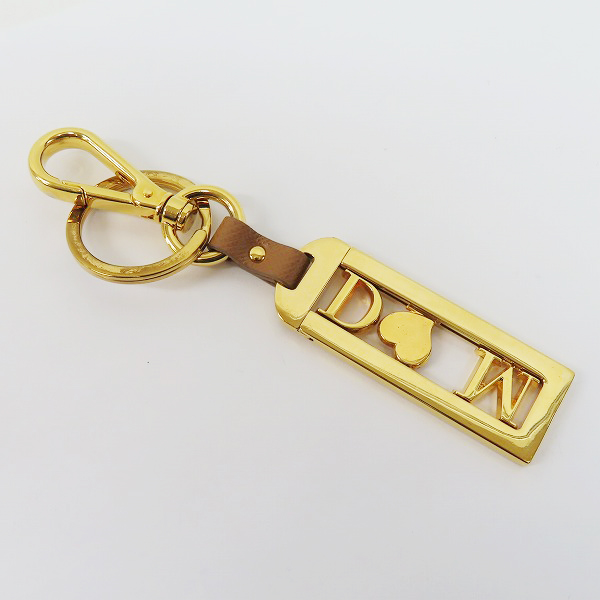 実際に弊社で買取させて頂いたPRADA/プラダ 着脱イニシャル入り キーリングの画像 1枚目