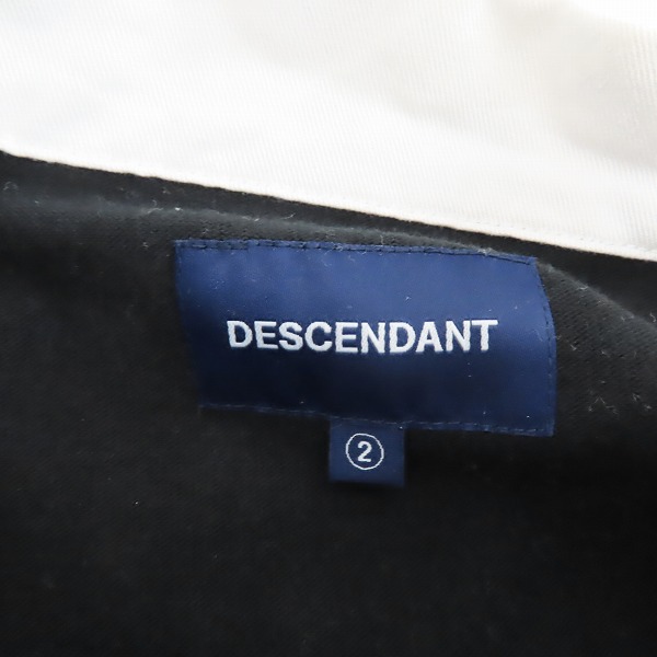 実際に弊社で買取させて頂いたDESCENDANT/ディセンダント クジラロゴ 長袖 ポロシャツ カットソー/2の画像 2枚目