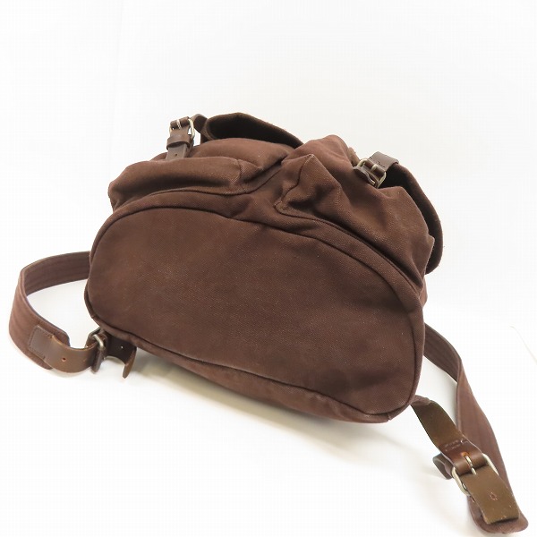 実際に弊社で買取させて頂いたDRIES VAN NOTEN/ドリスヴァンノッテン キャンバスリュックサック/バックパックの画像 2枚目