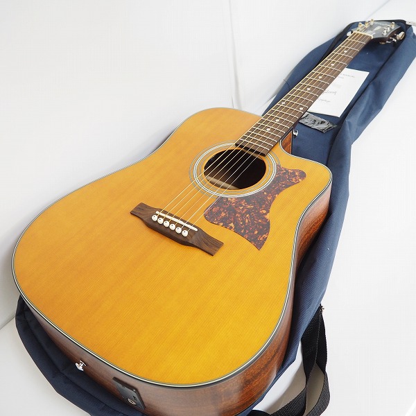 実際に弊社で買取させて頂いた★Epiphone/エピフォン MASTERBILT DR-400 MCE NAS エレアコ/アコースティックギター/アコギ ソフトケース付