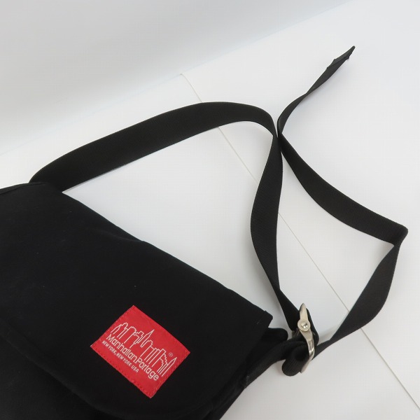 実際に弊社で買取させて頂いたManhattan Portage/マンハッタンポーテージ CORDURA  Messenger Bag/メッセンジャーバッグ/ショルダーバッグ ブラックの画像 2枚目