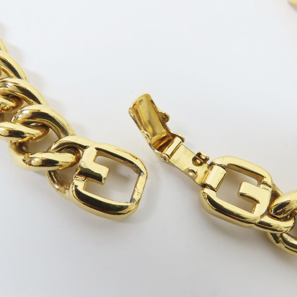 実際に弊社で買取させて頂いたGIVENCHY/ジバンシー ラインストーン ネックレスの画像 7枚目