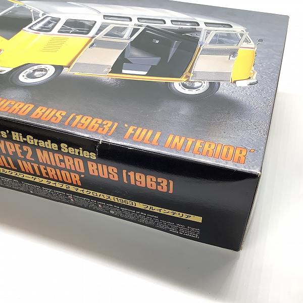 実際に弊社で買取させて頂いた(2)【未組立】Hasegawa/ハセガワ フォルクスワーゲン タイプ2 マイクロバス 1963 CH35の画像 5枚目