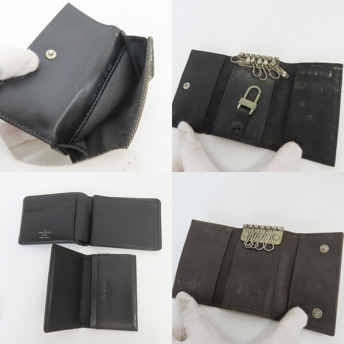 実際に弊社で買取させて頂いた【おまとめ品】LOUIS VUITTON/ルイヴィトン BVLGARI/ブルガリ 等  ウォレット/カードケース キーケース 他 の画像 5枚目