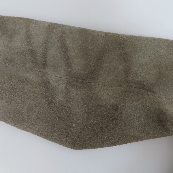 実際に弊社で買取させて頂いたUNITED ARROWS BLUE LABEL/ユナイテッドアローズ  ブルーレーベル カウレザースエード ブルゾン 13542U/Lの画像 6枚目