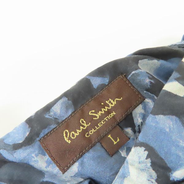 実際に弊社で買取させて頂いたPaul Smith COLLECTION/ポールスミスコレクション フラワーデザイン ロングスリーブシャツ/Ｌの画像 2枚目