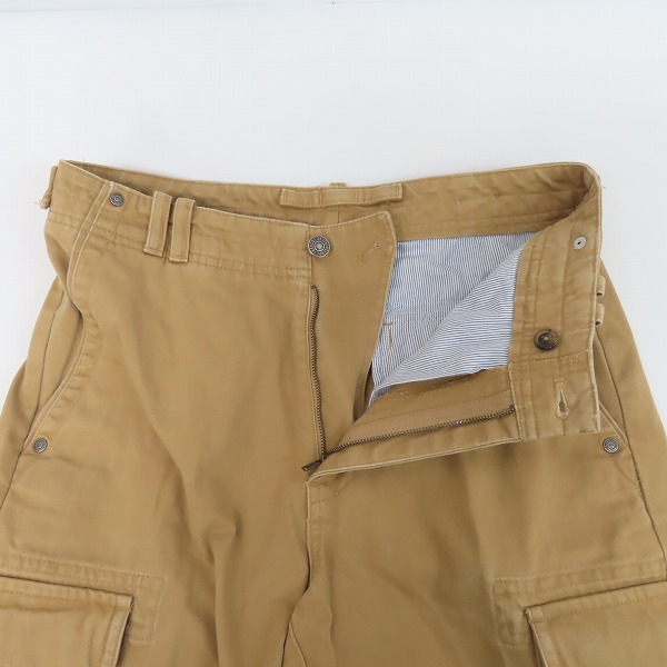 実際に弊社で買取させて頂いたbrooks brothers 346/ブルックスブラザーズ コットンカーゴパンツ W31L32の画像 2枚目