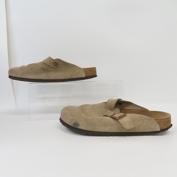 実際に弊社で買取させて頂いたBIRKENSTOCK/ビルケンシュトック BOSTON BS/ボストン サンダル スウェード 0560771/42の画像 3枚目