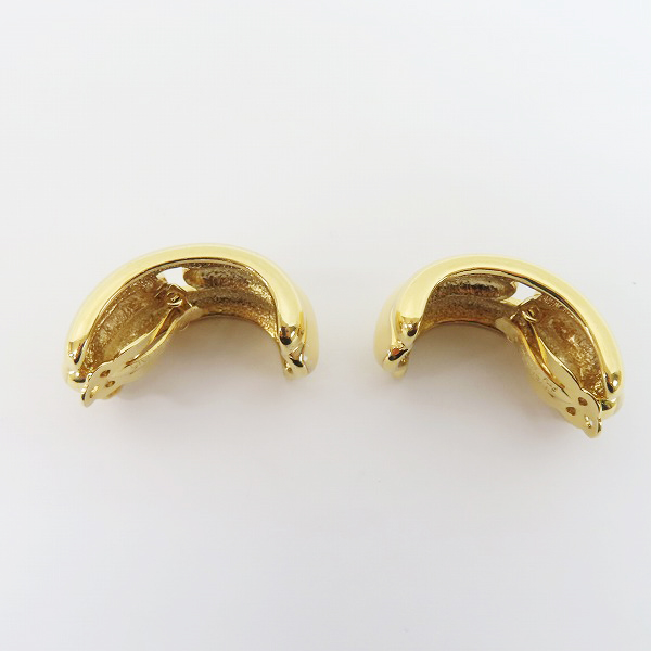 実際に弊社で買取させて頂いたGIVENCHY/ジバンシイ ラウンド型 イヤリング ゴールド系の画像 2枚目