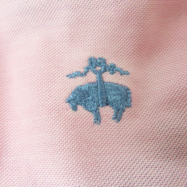 実際に弊社で買取させて頂いたBROOKS BROTHERS/ブルックスブラザーズ ロゴ刺繡 エルボーパッチ 長袖シャツ/Sの画像 5枚目