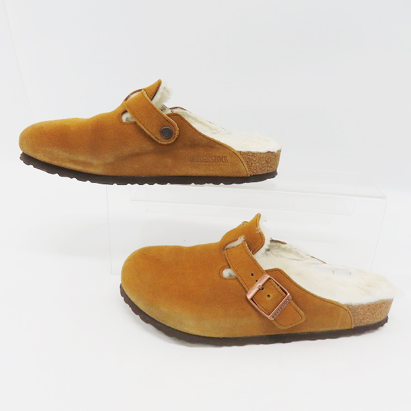 実際に弊社で買取させて頂いたBIRKENSTOCK/ビルケンシュトック BOSTON FURボストン ファー/サンダル/26.5の画像 3枚目