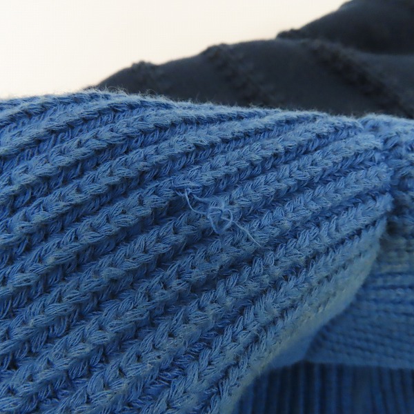 実際に弊社で買取させて頂いたMaison Martin Margiela/メゾンマルタンマルジェラ 10 14SS ショールカラー リブニット カーディガン S50GP0022/Sの画像 9枚目