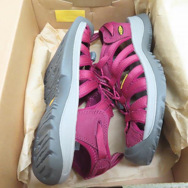 実際に弊社で買取させて頂いたKEEN/キーン WHISPER WOMEN/ウィスパー サンダル 1012229/24.5の画像 7枚目