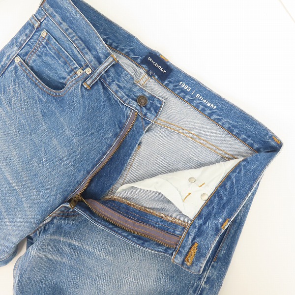 実際に弊社で買取させて頂いたDESCENDANT/ディセンダント ストレート デニムパンツ/2の画像 2枚目