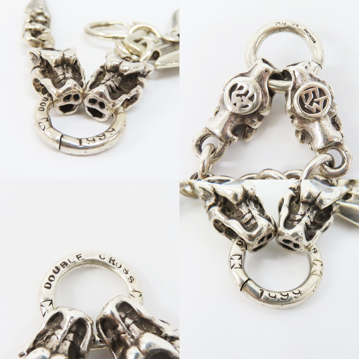 実際に弊社で買取させて頂いた【ギャラ付き】DOUBLE CROSS BY TRAVIS WALKER/ダブルクロスバイトラヴィスワーカー ドラゴンフック キーチェーンの画像 6枚目