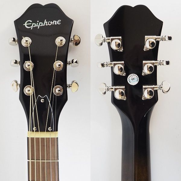 実際に弊社で買取させて頂いた★Epiphone/エピフォン L-00 Studio エレアコ/アコースティックギター/アコギ ソフトケース付の画像 3枚目
