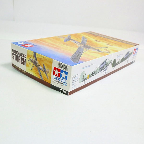 実際に弊社で買取させて頂いた【未組立】TAMIYA/タミヤ 1/48 FIESELER Fi156C STORCH フィーゼラー シュトルヒ プラモデルの画像 8枚目