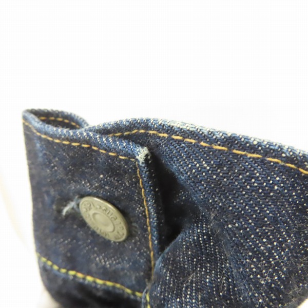 実際に弊社で買取させて頂いたSUGAR CANE/シュガーケーン セカンドタイプ 14.25oz.DENIM JACKET 1953 デニムジャケット/36の画像 6枚目