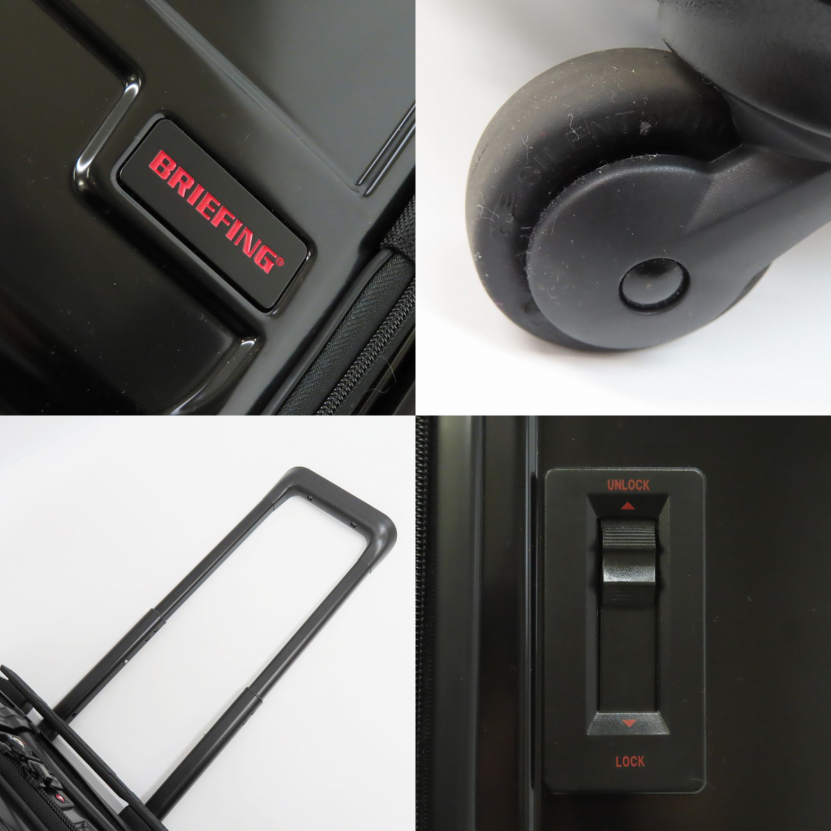 実際に弊社で買取させて頂いたBRIEFING/ブリーフィング H-60F SD PLUS/スーツケース/キャリーバッグ ポリカーボネート BRA193C27の画像 4枚目