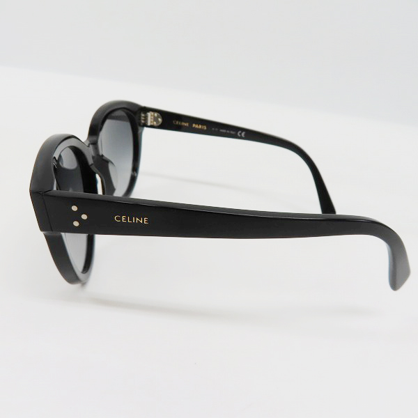 実際に弊社で買取させて頂いたCELINE/セリーヌ サングラス/アイウェア ブラック CL40169Fの画像 2枚目