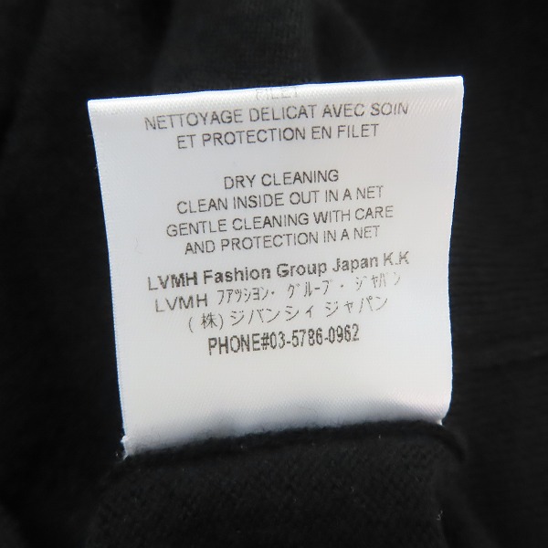 実際に弊社で買取させて頂いた【JPタグ】GIVENCHY/ジバンシィ 袖テープロゴ ウール クルーネックニット BM909N404X/Sの画像 4枚目