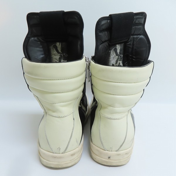 実際に弊社で買取させて頂いたRICK OWENS/リックオウエンス GEOBASKET ジオバスケット ハイカットスニーカー/43の画像 1枚目