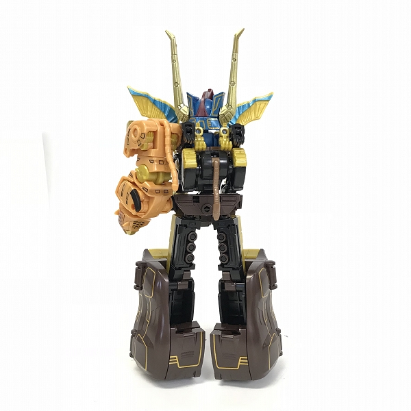 実際に弊社で買取させて頂いた【完成品/ジャンク扱い】バンダイ SMP/SHOKUGAN MODELING PROJECT 百獣合体ガオゴッド 百獣戦隊ガオレンジャー プラモデルの画像 2枚目