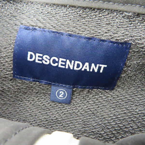 実際に弊社で買取させて頂いたDESCENDANT/ディセンダント ハーフジップ トレーナー/2の画像 2枚目
