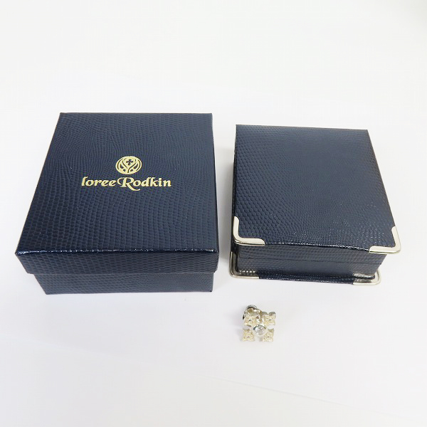 実際に弊社で買取させて頂いたLoree Rodkin/ローリーロドキン プリンセスクロス ブローチ ピンバッジの画像 5枚目