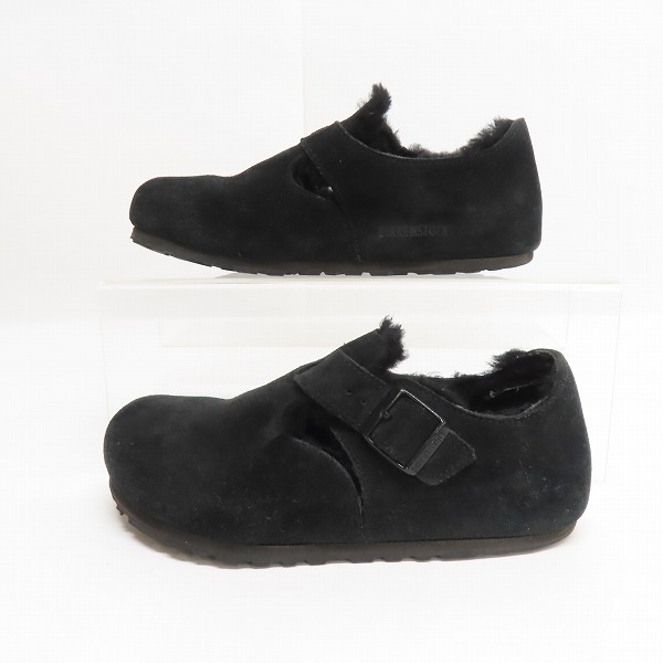 実際に弊社で買取させて頂いたBirkenstock/ビルケンシュトック ロンドン シアリング/ボアシューズ/ブラック/37の画像 3枚目