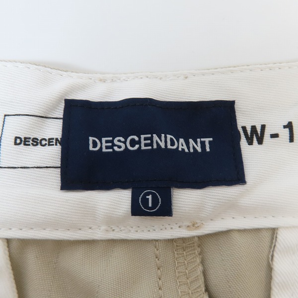 実際に弊社で買取させて頂いたDESCENDANT/ディセンダント チノパン/ワークパンツ/1の画像 2枚目