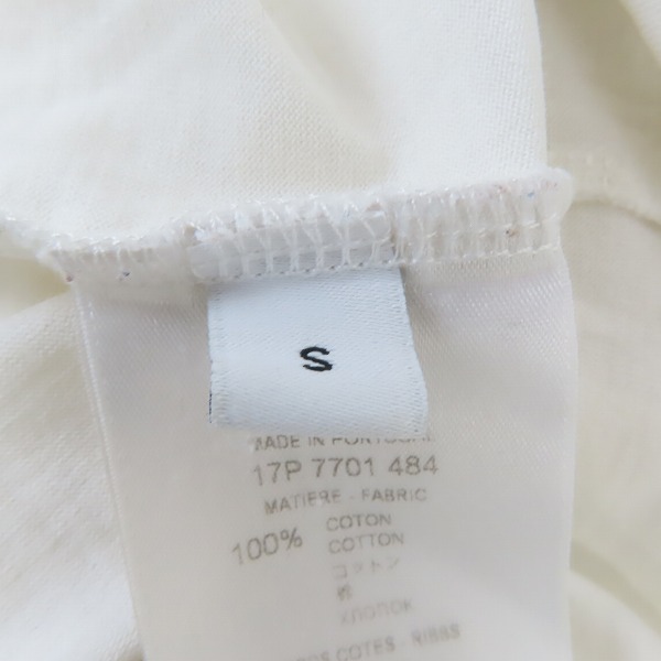 実際に弊社で買取させて頂いた【JPタグ】GIVENCHY/ジバンシィ ロゴプリント 半袖Tシャツ 17P 7701 484/Sの画像 3枚目