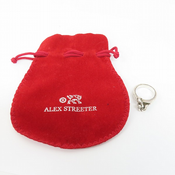 実際に弊社で買取させて頂いたALEX STREETER/アレックスストリーター the wokerリング 20.5号の画像 8枚目