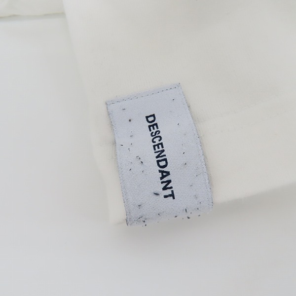 実際に弊社で買取させて頂いたDESCENDANT/ディセンダント クジラロゴ 半袖 Tシャツ カットソー/2の画像 6枚目
