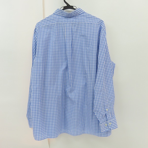 実際に弊社で買取させて頂いたBROOKS BROTHERS/ブルックスブラザーズ ストライプ/ギンガムチェックシャツ 18-4/5の画像 1枚目