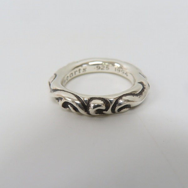 購入レシート】CHROME HEARTS/クロムハーツ スクロールバンドリング