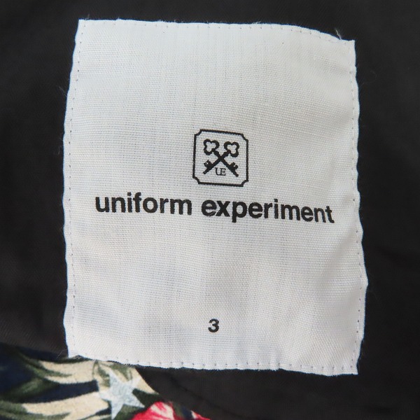実際に弊社で買取させて頂いたuniform experiment/ユニフォームエクスペリメント 14SS STAR FLOWER SHORT PANT UE-140009/3の画像 2枚目