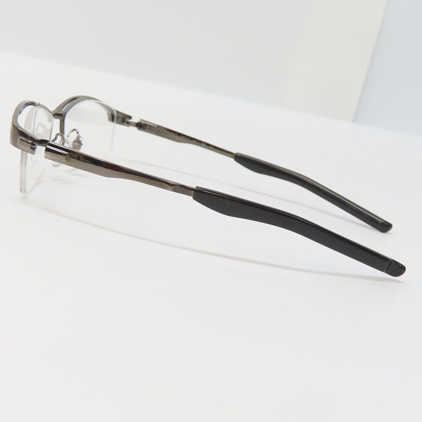 実際に弊社で買取させて頂いた999.9/フォーナインズ メタルブロウ ハーフリム メガネフレーム/S-841Tの画像 2枚目