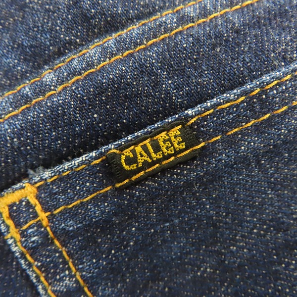 実際に弊社で買取させて頂いたCALEE/キャリー デニムパンツ/34の画像 2枚目