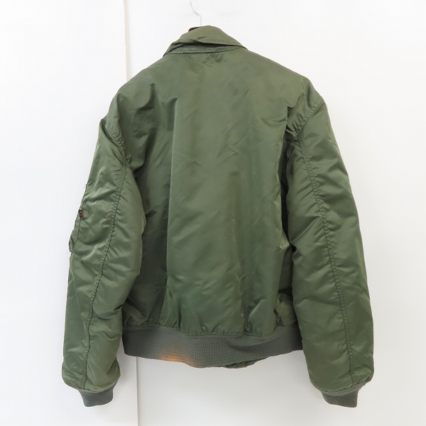 実際に弊社で買取させて頂いたALPHA INDUSTRIES/アルファインダストリーズ CWU-45P フライトジャケット/Lの画像 1枚目