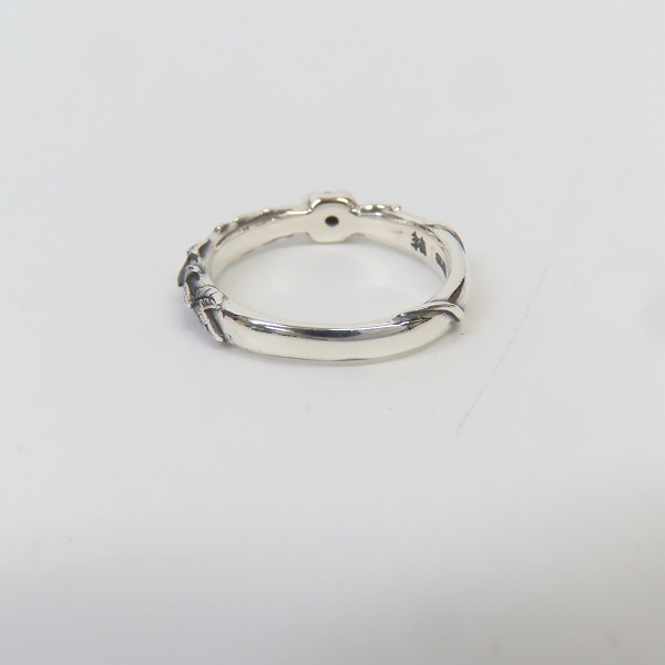 実際に弊社で買取させて頂いたBloodyMary/ブラッディマリー mini nut/ミニナット リング w/ストーン 11号の画像 3枚目