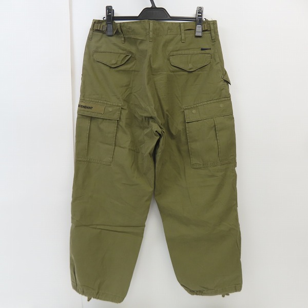 実際に弊社で買取させて頂いたDESCENDANT/ディセンダント クジラロゴ カーゴパンツ/1の画像 1枚目